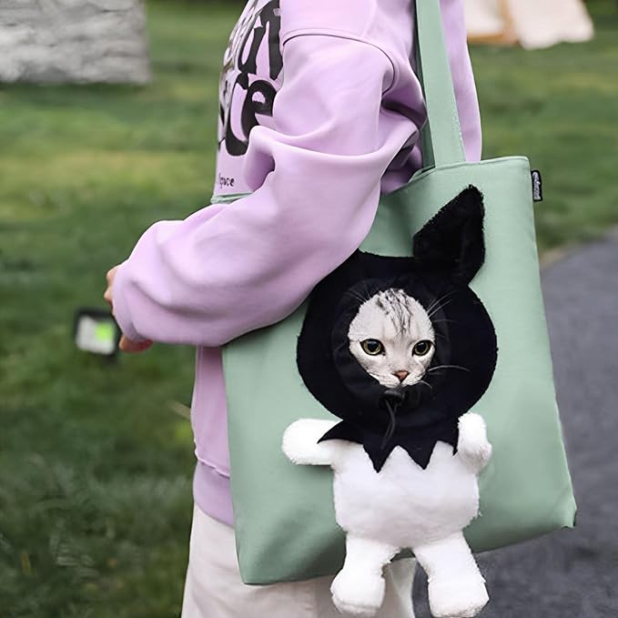 Borsa per Cani e Gatti con Foro per la Testa